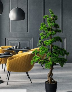 bonsai artificial pine in ghiveci 140 cm 4435