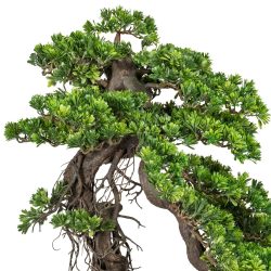 bonsai artificial podocarpus in ghiveci 65 cm 4476