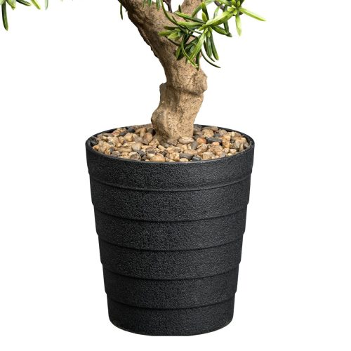 bonsai artificial stone yew in ghiveci 40 cm 4387