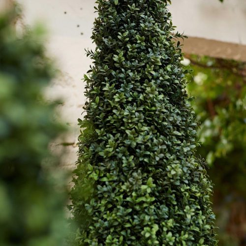 Buxus artificial Ø 50cm UV in ghiveci Boxwood - 165 cm - imagine 3