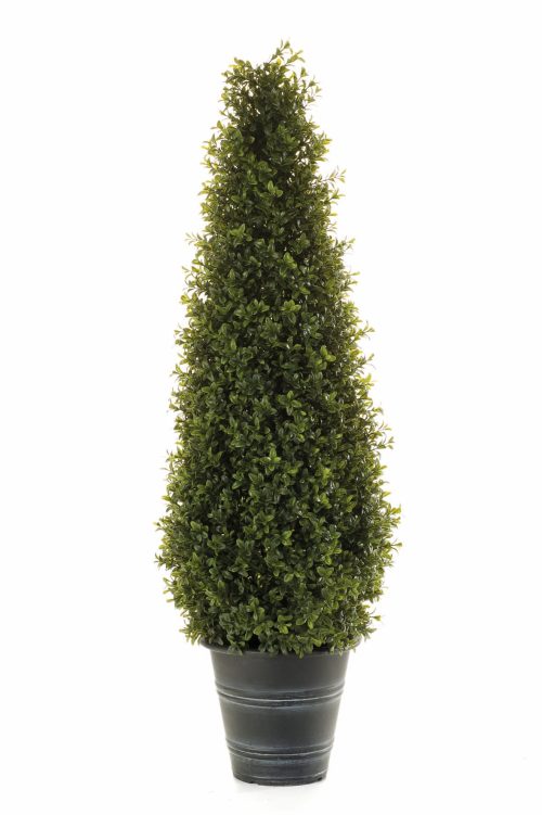 Buxus artificial Ø 50cm UV in ghiveci Boxwood - 165 cm - imagine 5