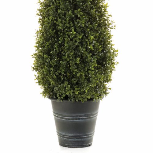 Buxus artificial Ø 50cm UV in ghiveci Boxwood - 165 cm - imagine 7