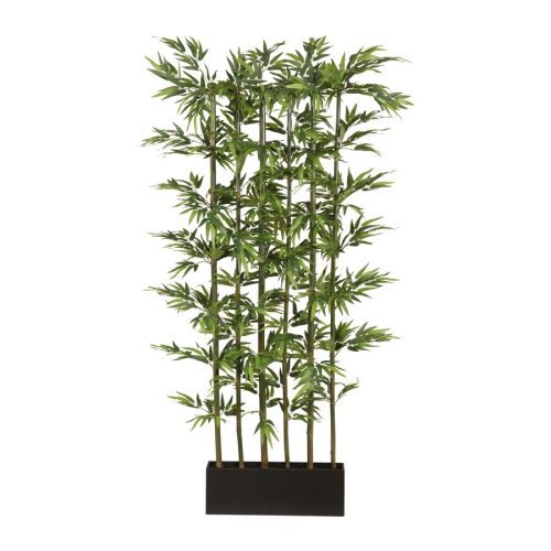 gard artificial din bambus x5 in jardiniera 165 cm 4075