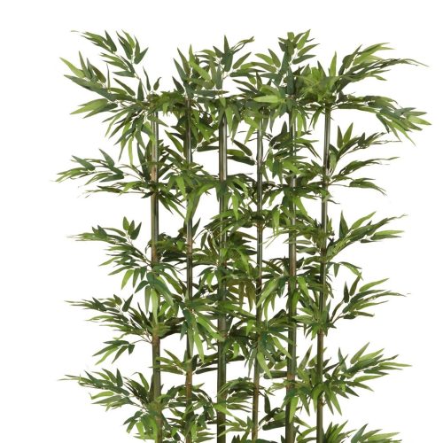 gard artificial din bambus x5 in jardiniera 165 cm 4077