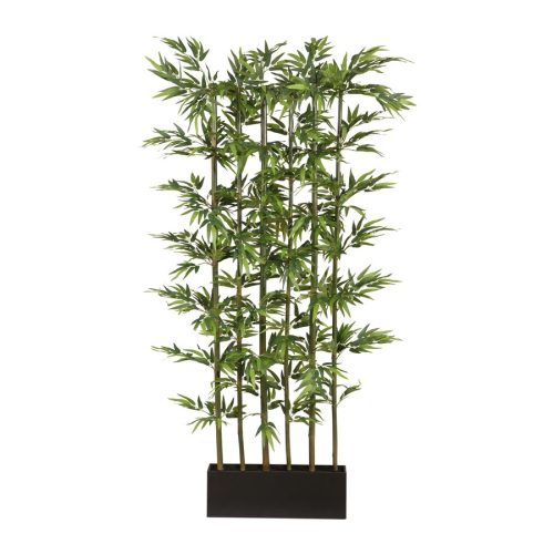 gard artificial din bambus x6 in jardiniera 195 cm 4084