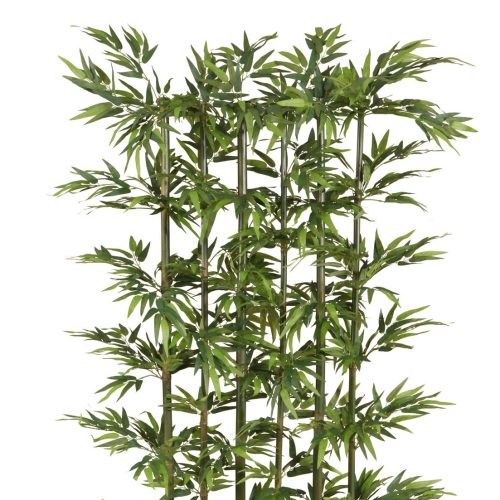 gard artificial din bambus x6 in jardiniera 195 cm 4086