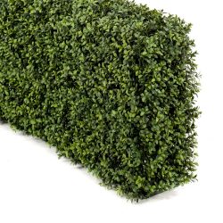 gard buxus artificial decorativ uv boxwood 100x20x50 cm 4071