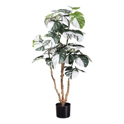 planta artificiala monstera deliciosa variegata 110 cm 4279