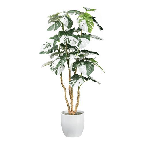 planta artificiala monstera deliciosa variegata 110 cm 4284