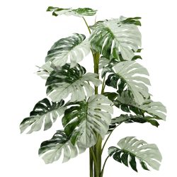 planta artificiala monstera variegata halfmoon 115 cm 4263