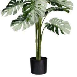 planta artificiala monstera variegata halfmoon 115 cm 4265