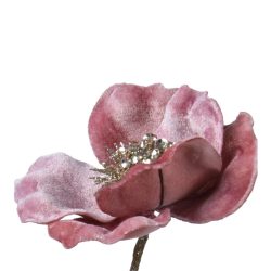Creanga artificiala flori roz 10x56 cm2