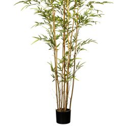 bambus artificial x7 cu trunchi natural uv 180 cm 4774