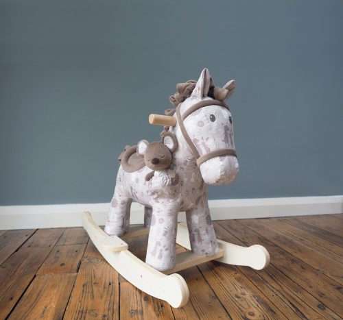 little bird told me celeste fae rocking unicorn toy ride on unicorn pentru copii de peste 9 luni jucarie moale unicorn cu balansoare din lemn tesat 348635