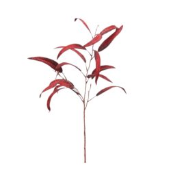 Creanga artificiala Eucalipt rosu 71 cm