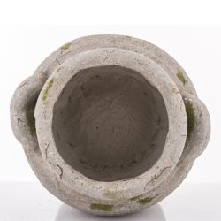 Ghiveci ceramica gri antichizat 33x28x26 cm2