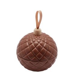 Lumanare parfumata suport ceramica sfera Amber 13 cm
