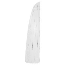 Suport de sticle vertical din lemn design barca nuanta alb antic 46x30x140 cm4