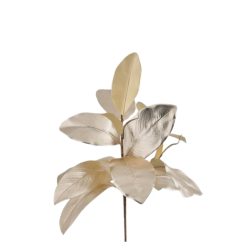 Creanga artificiala Magnolia auriu 40 cm