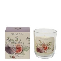 Lumanare parfumata aroma Bergamot & Wild fig 7.8x9 cm