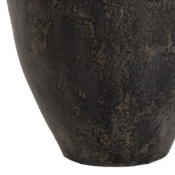 Vaza decorativa teracota negru maro Sparta 66x85 cm6