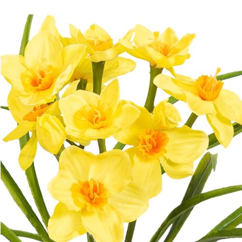 Buchet artificial Narcise galben 30 cm2