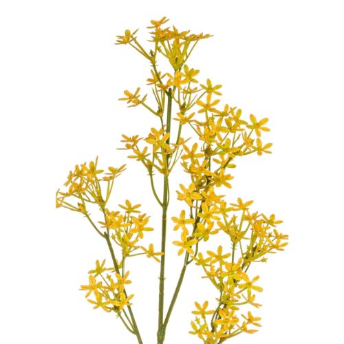 Creanga artificiala Floarea Coroanei galben 68 cm2