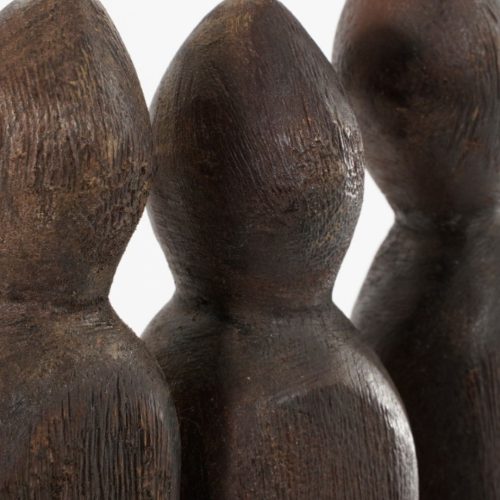 Decoratiune figuri Pegara lemn mango 18x46 cm2