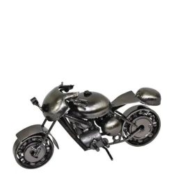 Decoratiune metalica motocicleta 9.5x19x6 cm