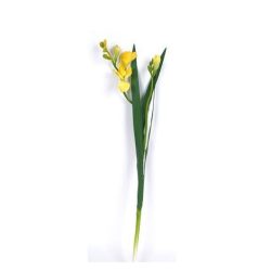 Floare artificiala Frezie galben 60 cm