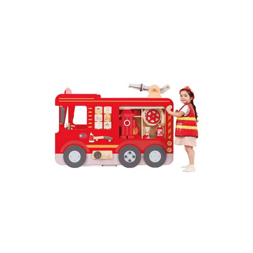 centru de activitati gigant masina de pompieri super fire engine viga