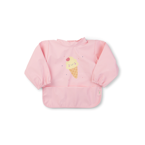 baveta impermeabila cu maneci si buzunar reglabila ice cream pink 067372