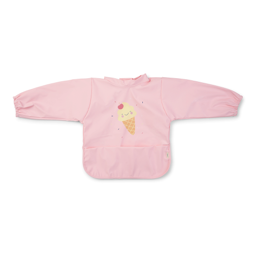 baveta impermeabila cu maneci si buzunar reglabila ice cream pink 430340