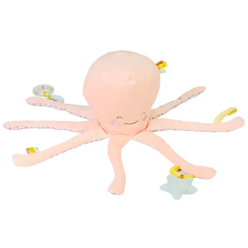 jucarie senzoriala de plus happy sea multiactivity giant octopus yellow copie 989631