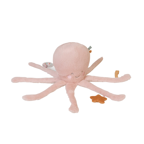 jucarie senzoriala de plus ocean life multiactivity giant plushie octopus mustard copie 716603