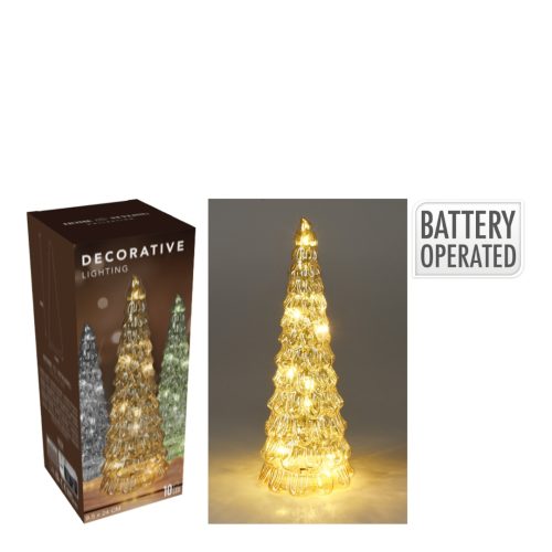 Decoratiune brad LED 24 cm