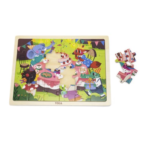 jigsaw puzzle 24 piese petrecere aniversara viga 2