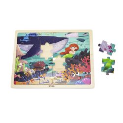 jigsaw puzzle 24 piese viata marina viga 2