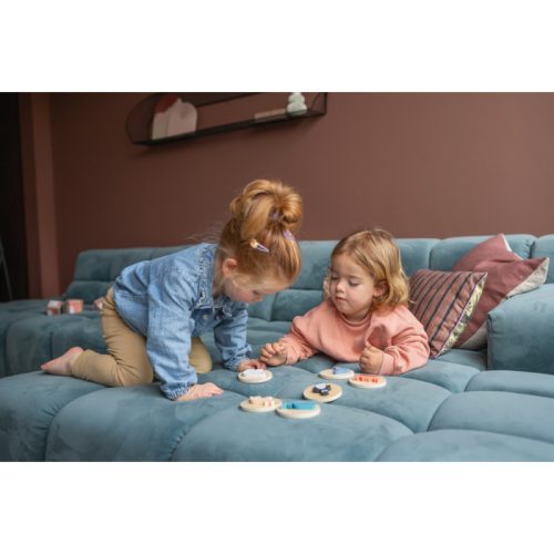 puzzle cu forme de animale bs toys