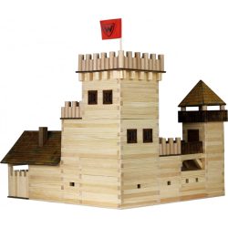 set constructie arhitectura castel 607 piese din lemn walachia 2