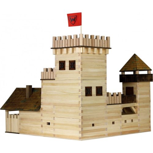 set constructie arhitectura castel 607 piese din lemn walachia 2