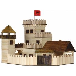 set constructie arhitectura castel 607 piese din lemn walachia 3