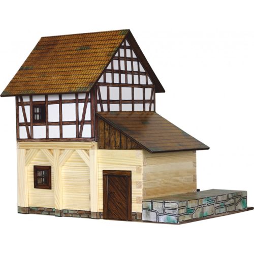 set constructie arhitectura moara de apa cu grinzi 172 piese din lemn walachia 2