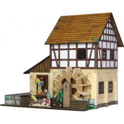 set constructie arhitectura moara de apa cu grinzi 172 piese din lemn walachia 3