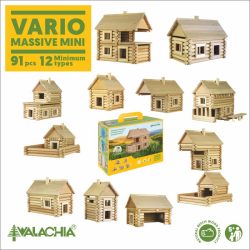 set constructie arhitectura vario massive mini 91 piese mari din lemn walachia 3