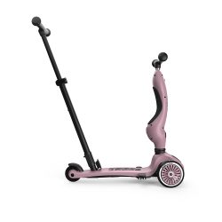 trotineta copii cu sezut si maner transformabila 3in1 highwaykick 1 push and go ash 1 5 ani pana la 50 kg scoot ride copie 922894