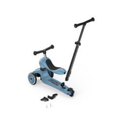 trotineta copii cu sezut si maner transformabila 3in1 highwaykick 1 push and go steel 1 5 ani pana la 50 kg scoot ride 577118