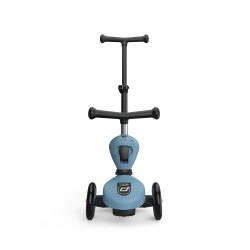 trotineta copii cu sezut si maner transformabila 3in1 highwaykick 1 push and go steel 1 5 ani pana la 50 kg scoot ride 717578