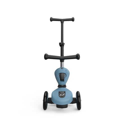 trotineta copii cu sezut si maner transformabila 3in1 highwaykick 1 push and go steel 1 5 ani pana la 50 kg scoot ride 717578