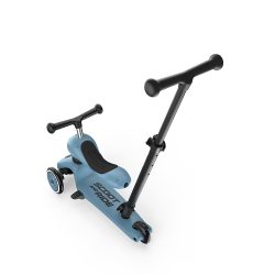 trotineta copii cu sezut si maner transformabila 3in1 highwaykick 1 push and go steel 1 5 ani pana la 50 kg scoot ride 735561